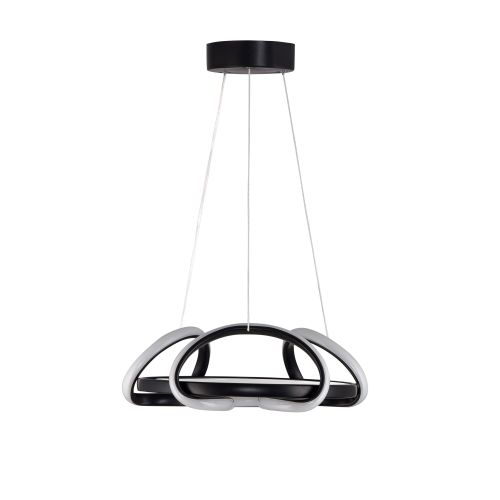 Arcturus Black-White Light Black Chandelier slika 4