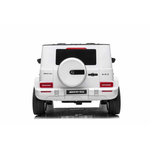 Mercedes auto na akumulator 2 sjedala AMG G63 White slika 4