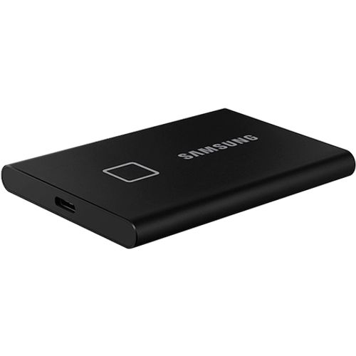Samsung MU-PC2T0K/WW Portable SSD 2TB, T7 TOUCH, USB 3.2 Gen.2 (10Gbps), Fingerprint and Password Security, [Sequential Read/Write : Up to 1,050MB/sec /Up to 1,000 MB/sec], Black slika 2