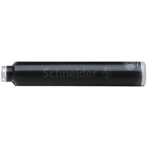 Tinta za nalivpero Schneider, patrone 6/1 S6601, crne slika 1