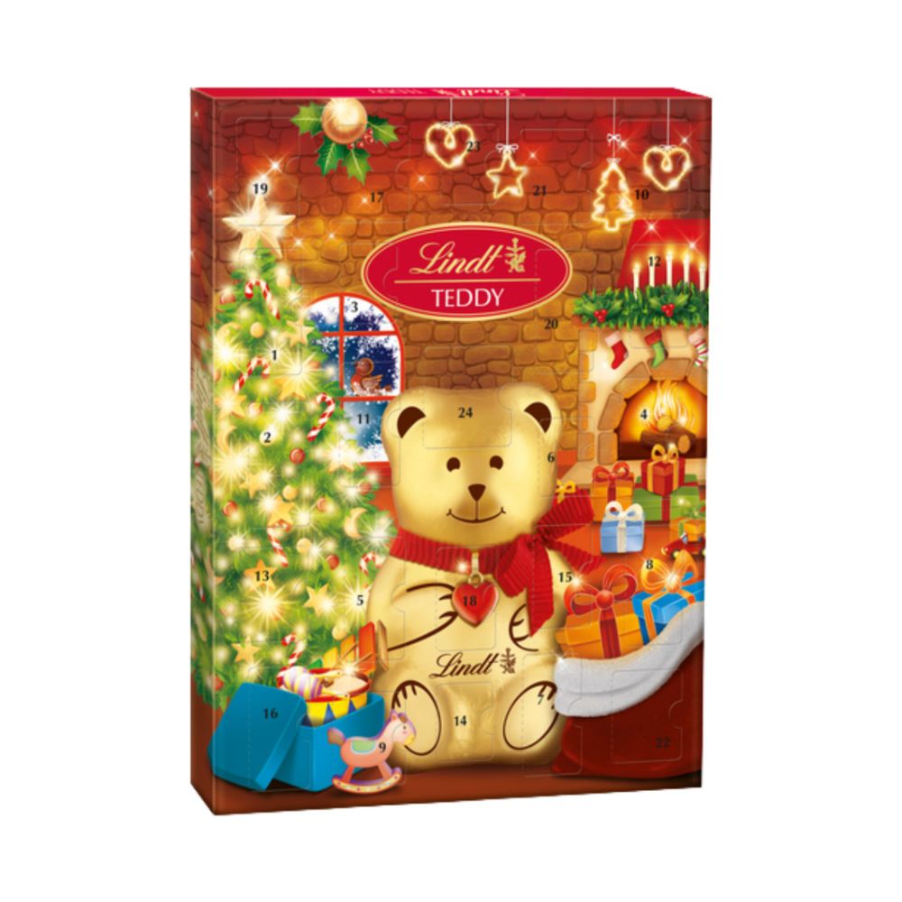 Lindt Teddy Adventski kalendar čokoladni desert 170g — Bazzar.hr