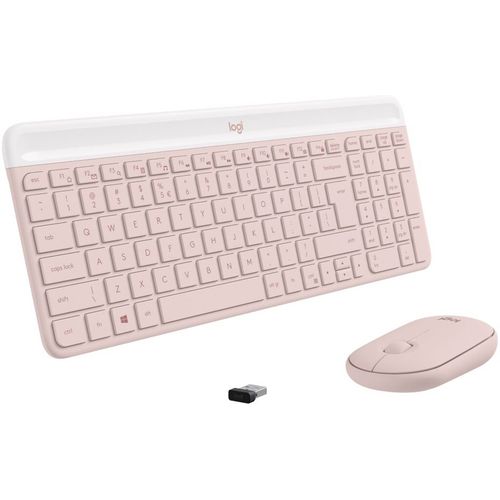 Tipkovnica Logitech MK470 Slim Combo - ROSE, 920-011322 slika 1