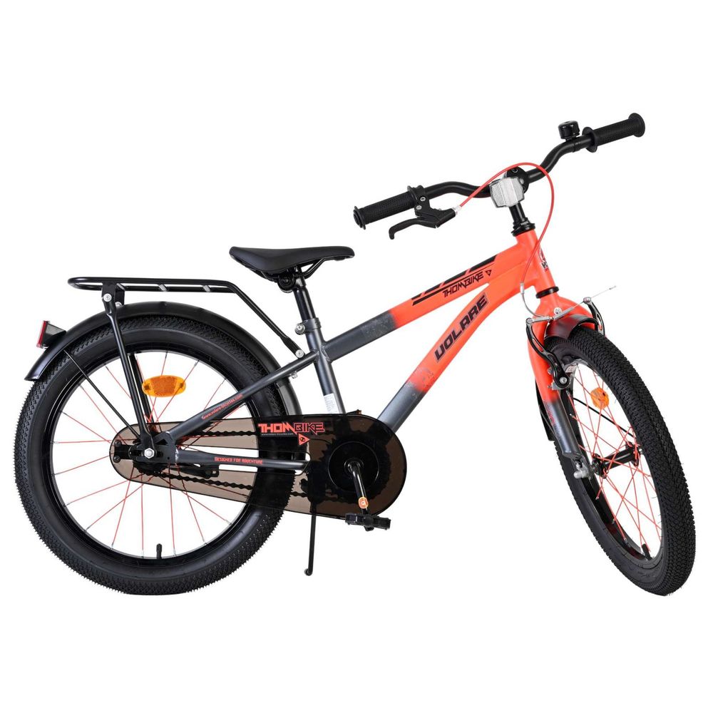 Volare dječji bicikl Thombike 18″ narančasto-sive boje slika 10