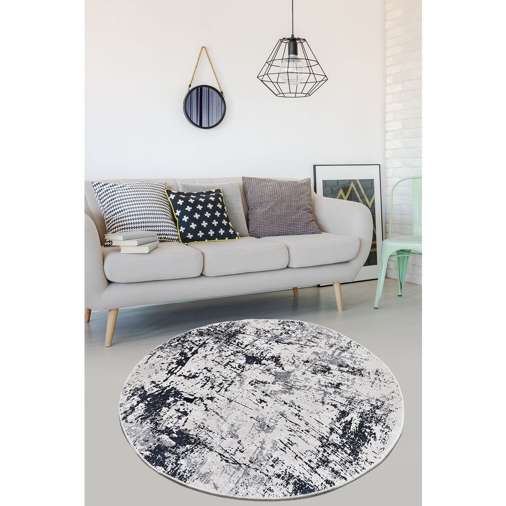 Višenamjenski Tepih Kenzo Djt Çap 200 Multicolor (200 cm) slika 1