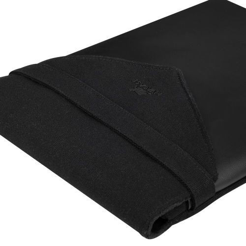 Torba RivaCase 13-14" Cardiff 8503 Black  Canvas Sleeve for MacBook slika 4