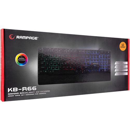 Tastatura rampage kb-r66 usb, 31400 slika 5