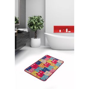 Meow DJT - Colourful Multicolor Bathmat