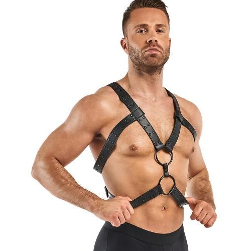 Rocco Bondage Harness - Black slika 1