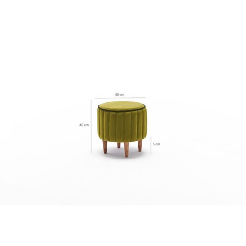 Atelier Del Sofa Tabure, zelena, Lindy Puf - Green slika 8