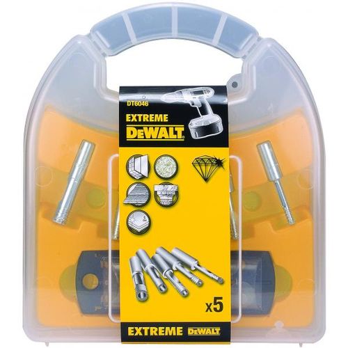 Dewalt DT6046 dijamantna svrdla za pločice, 5,6,7,8,10 mm  slika 1