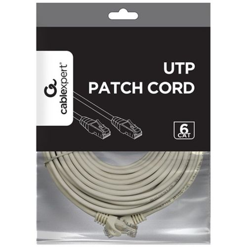 PP6U-20M Gembird Mrezni kabl, CAT6 UTP Patch cord 20m grey A slika 2