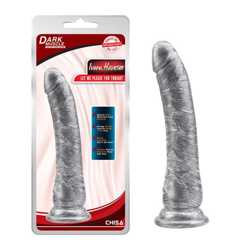 Srebrni Dildo 22cm Mike Hawk Silver slika 1