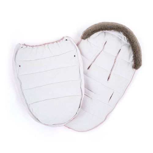 PETITE&MARS Footmuff Comfy 4 u 1 zimska vreća za kolica, Glossy Princess/White slika 5