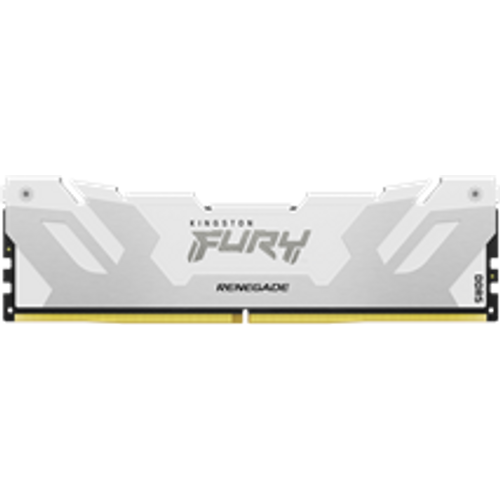 Kingston KF560C32RWK2-64 DDR5 64GB (2x32GB) 6000MHz CL32 DIMM [FURY Renegade] White XMP slika 1