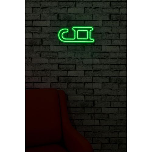 Wallity Ukrasna plastična LED rasvjeta, Sled - Green slika 13