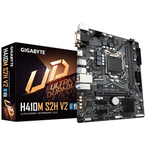 Gigabyte Matična ploča za PC, LGA1200, Intel H470, DDR4,  microATX  - H410M S2H V2