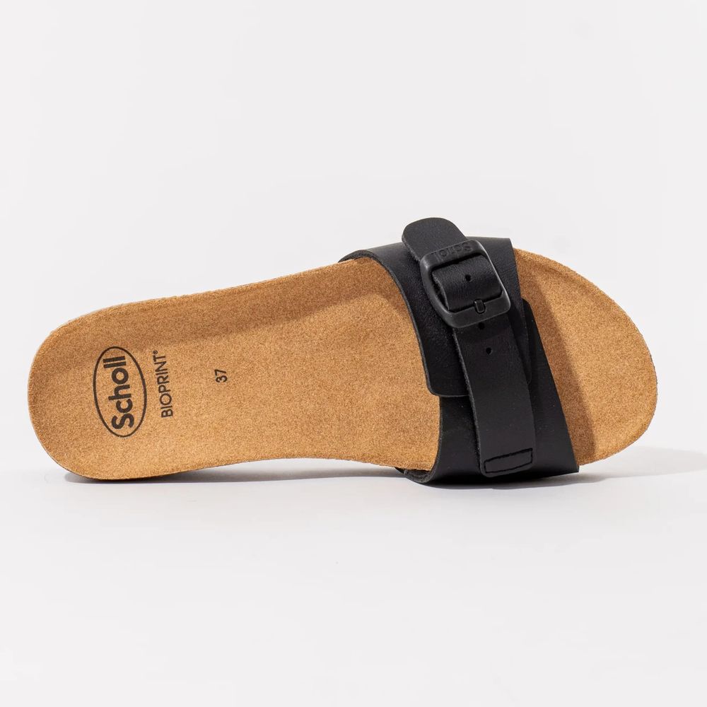 Scholl Ženske papuče Ginni Mule, Crne slika 3