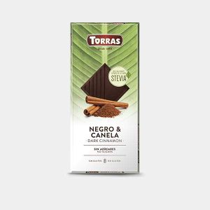 Torras Tamna čokolada s cimetom zaslađena eritritolom i stevijom 125 G