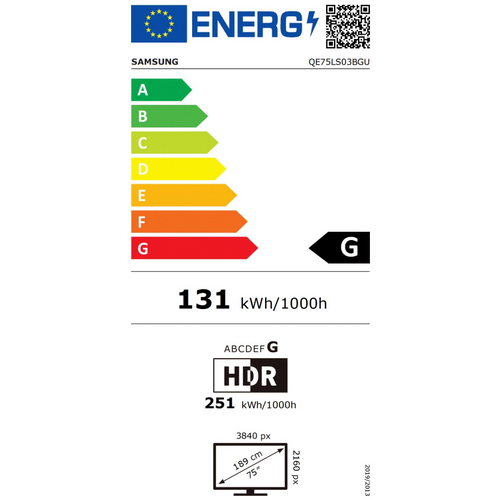 Samsung televizor The Frame 4K TV QE75LS03BGUXXH slika 2