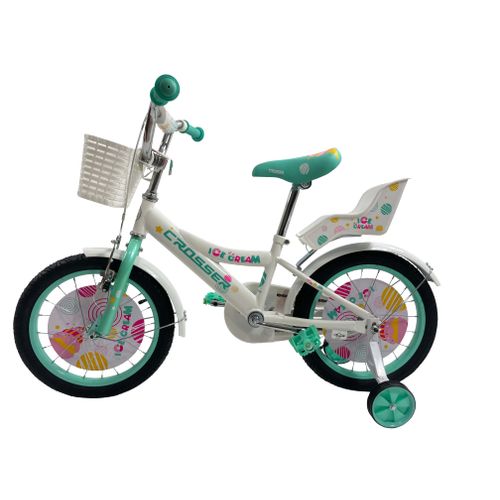 Sporting Machine dečiji bicikl 16'' Ice-cream belo-mint(SM-16005) slika 2