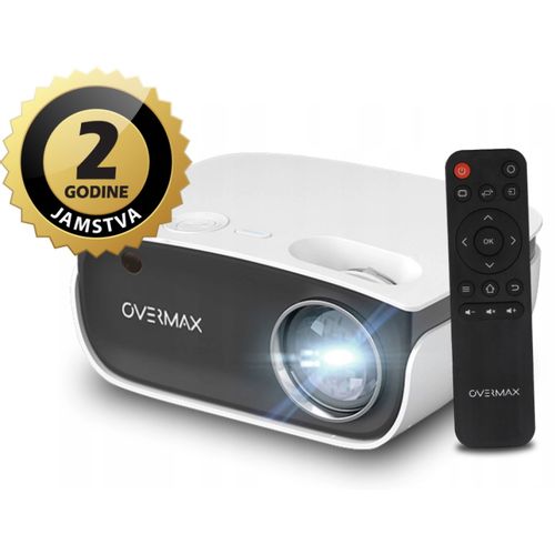Overmax projektor, a Multipic 2.5, LED, 150", do 1920x1080, 1.1Kg, daljinski slika 1