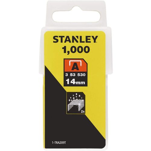 Stanley Klamerice Tip A (53) /1000kom - 14mm 1-TRA209T slika 2