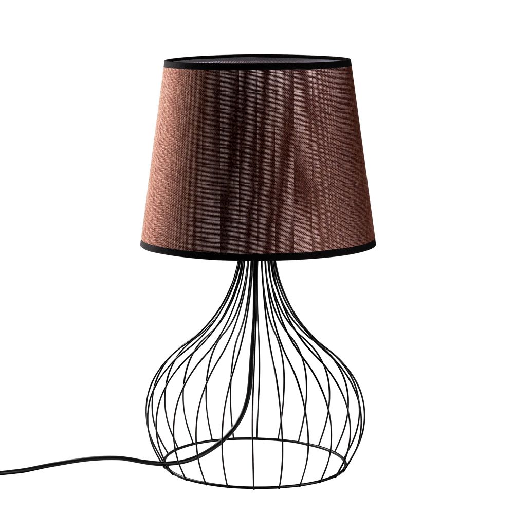 Telıs - 5392 Crna-Smeđa Stolna Lampa slika 4