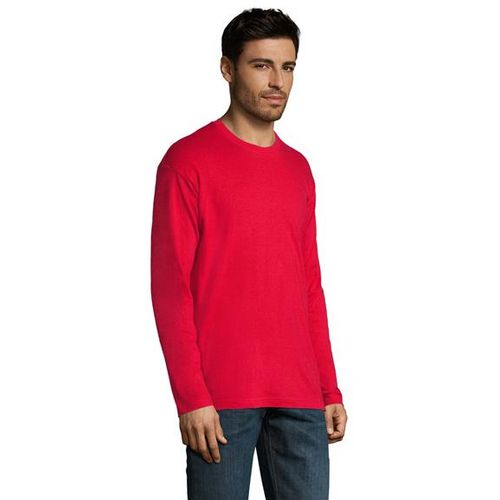 MONARCH muška majica sa dugim rukavima - Crvena, S  slika 3