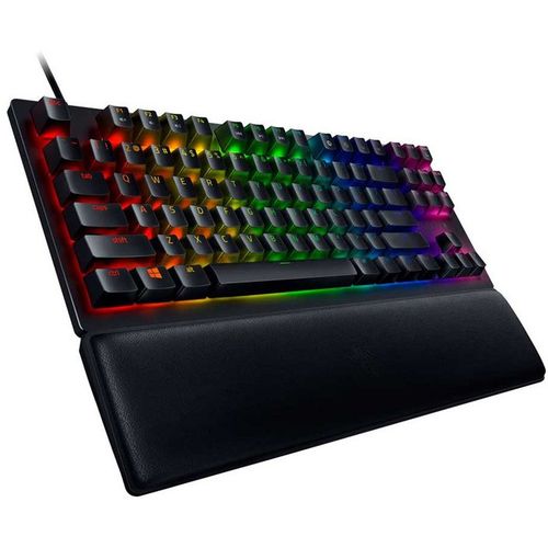 Razer Huntsman V2 Tenkeyless Gaming tastatura - Clicky Purple Switch slika 1