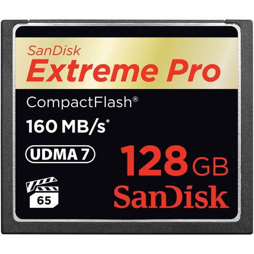 SanDisk Compact Flash 128GB Extreme Pro 160MB/s slika 1
