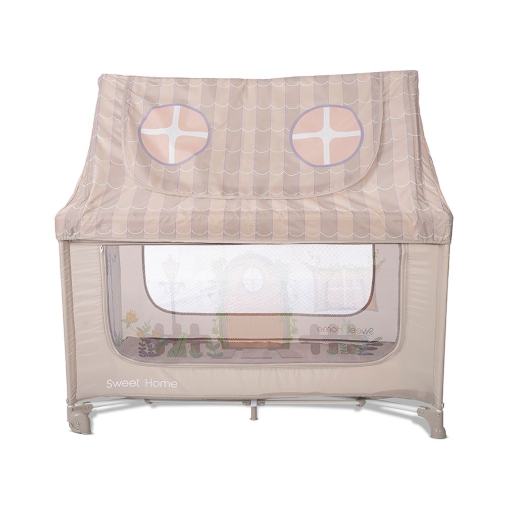 Lorelli Vikend krevetac sa krovom Sweet Home, Beige - 2 Nivoa slika 6