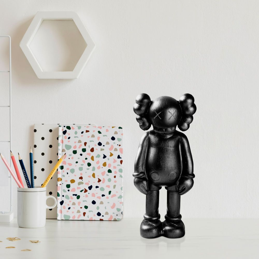 Decorative object Yak-051-C, colour: black slika 2