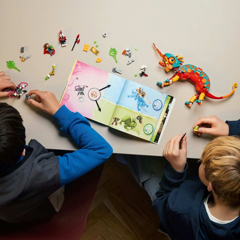 LEGO 71492 Mateo's Fire Chameleon slika 7