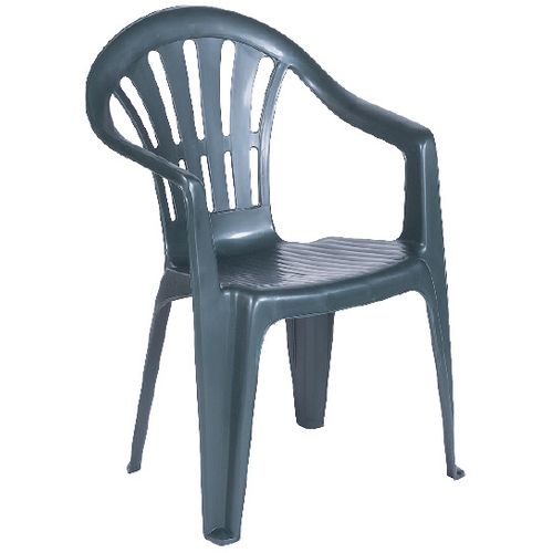 Baštenska stolica plastična Kona zelena slika 1