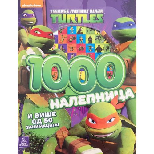 TMNT - 1000 nalepnica slika 1