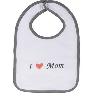 BUBABA BY FREEON podbradnjak I love mom white/grey 84591