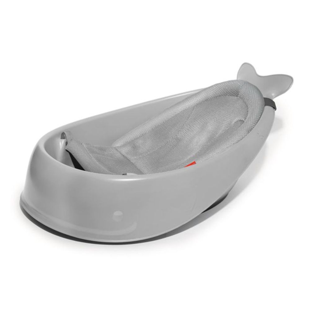 Skip Hop Kadica sa podlogom za kupanje bebe Delfin, Siva slika 1