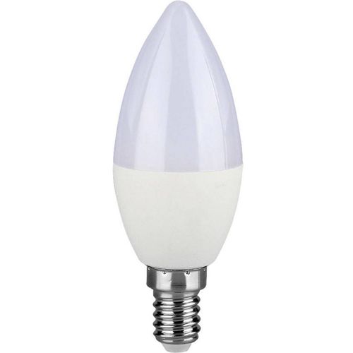 V-TAC 259 LED Energetska učinkovitost 2021 F (A - G) E14 oblik svijeće 4.5 W = 40 W prirodno bijela (Ø x D) 37 mm x 100 mm  1 St. slika 1