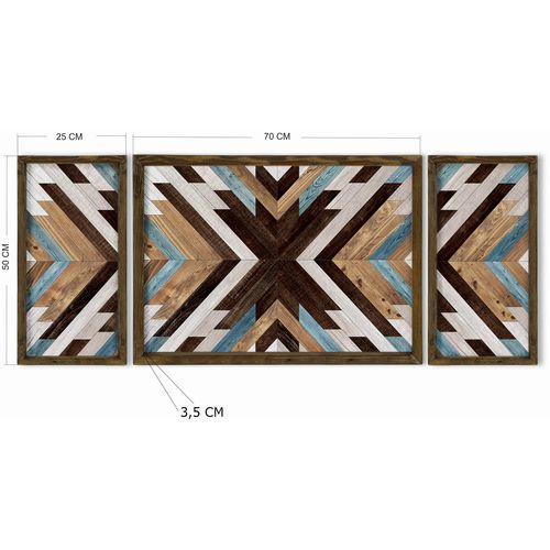 TAH038 Multicolor Decorative Framed MDF Painting slika 3