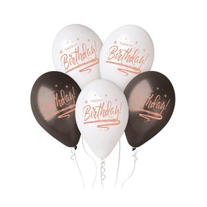 GMS120-798 Balon Happy Birthday 33cm, 5kom
