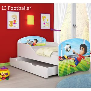 Dječji krevet ACMA s motivom + ladica 160x80 cm - 13 Footballer