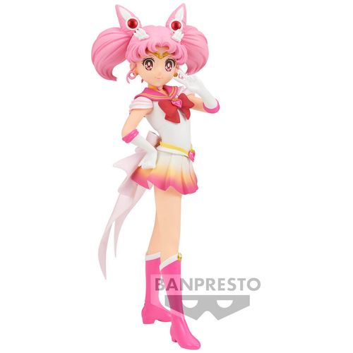 Pretty Guardian Sailor Moon Eternal The Movie Glitter &#38; Glamours Super Sailor Chibi Moon ver.A 17cm slika 1