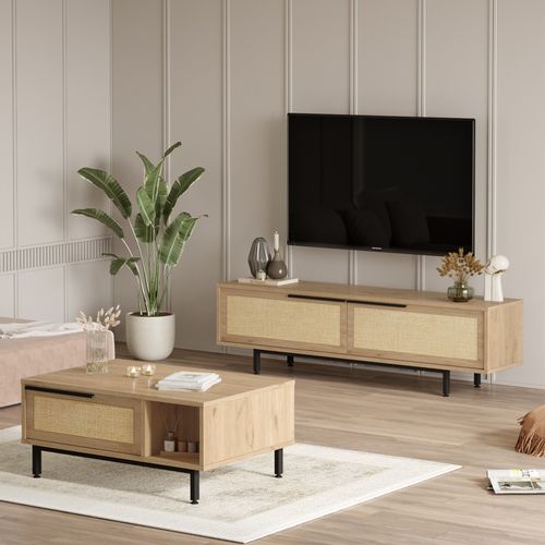 ON19-SU Oak Living Room Furniture Set slika 2