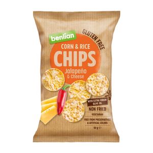 Benlian Čips Gluten Free Jalapeno i Sir 50g