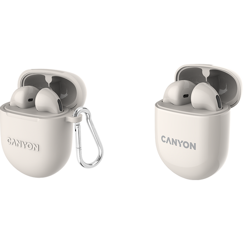 CANYON TWS-6 Bluetooth slušalice, bež slika 3