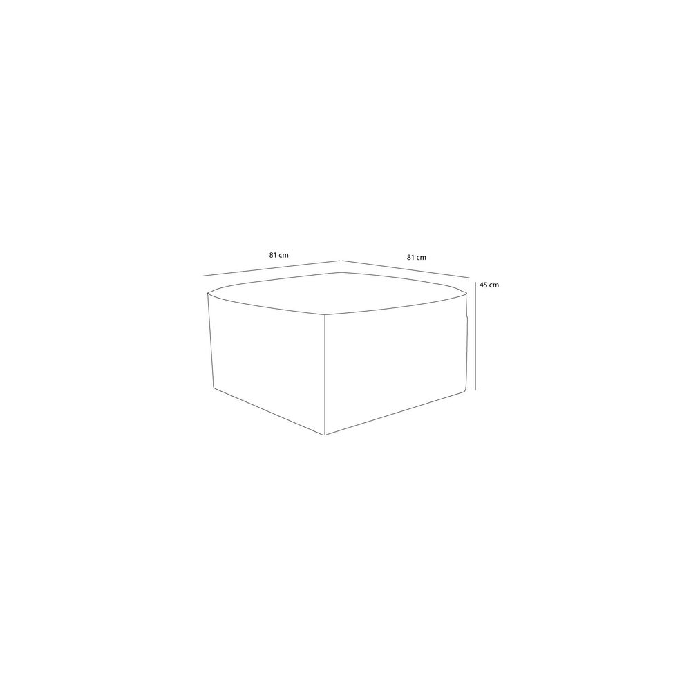 Kozan - Sivi Pouf slika 4