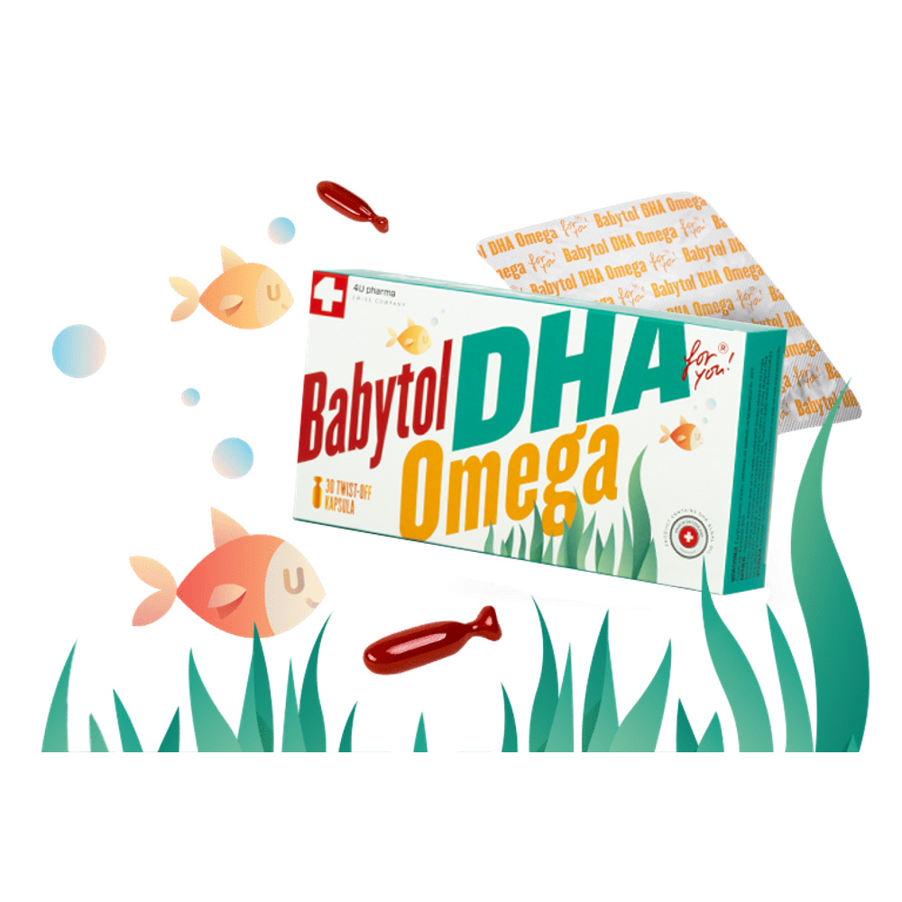 BABYTOL DHA OMEGA TWIST OFF CAPS A30 slika 1