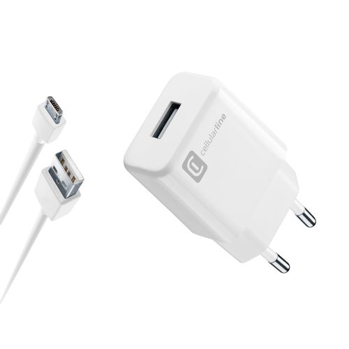 Cellularline kućni punjač Huawei i kabel Micro USB 2A/10W slika 1