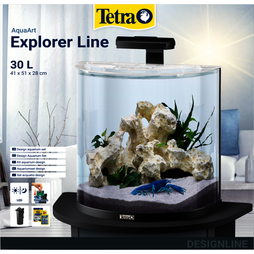 Tetra akvarijum AquaArt Explorer Line 30L slika 1