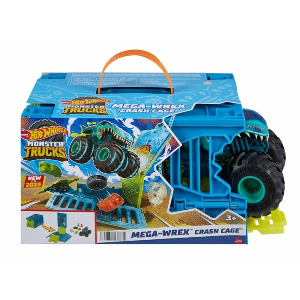 Hot Wheels HNC29 Monster Trucks Mega-Wrex Crash Cage slika 2